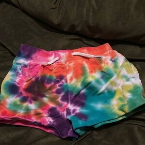 Girls Tie Dye Shorts